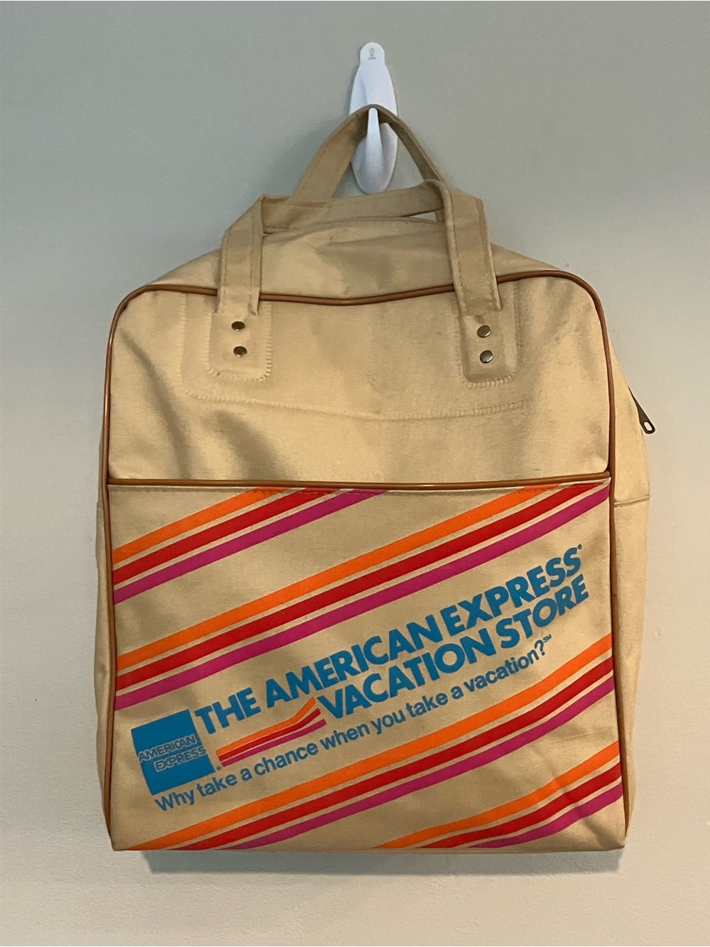Vintage The American Express Vacation Store Bag